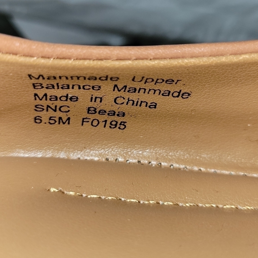 Style & Company BEAAF Ballet Flats crisscross Ankle Strap Shoes Spice 6.5 - Picture 8 of 10